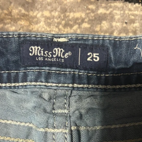 Miss Me Flare Jeans in Classic Blue - Picture 2 of 5